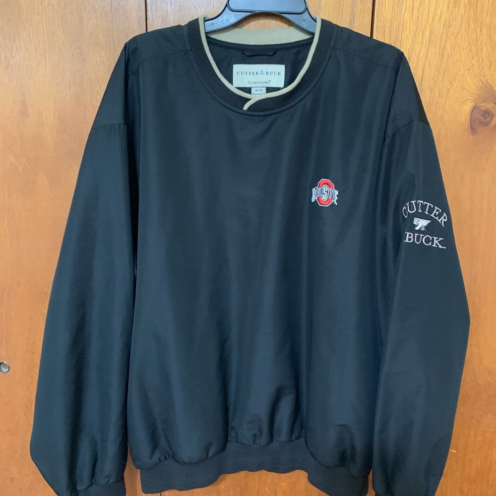 Ohio State Cutter & Buck Black Men's Sweater